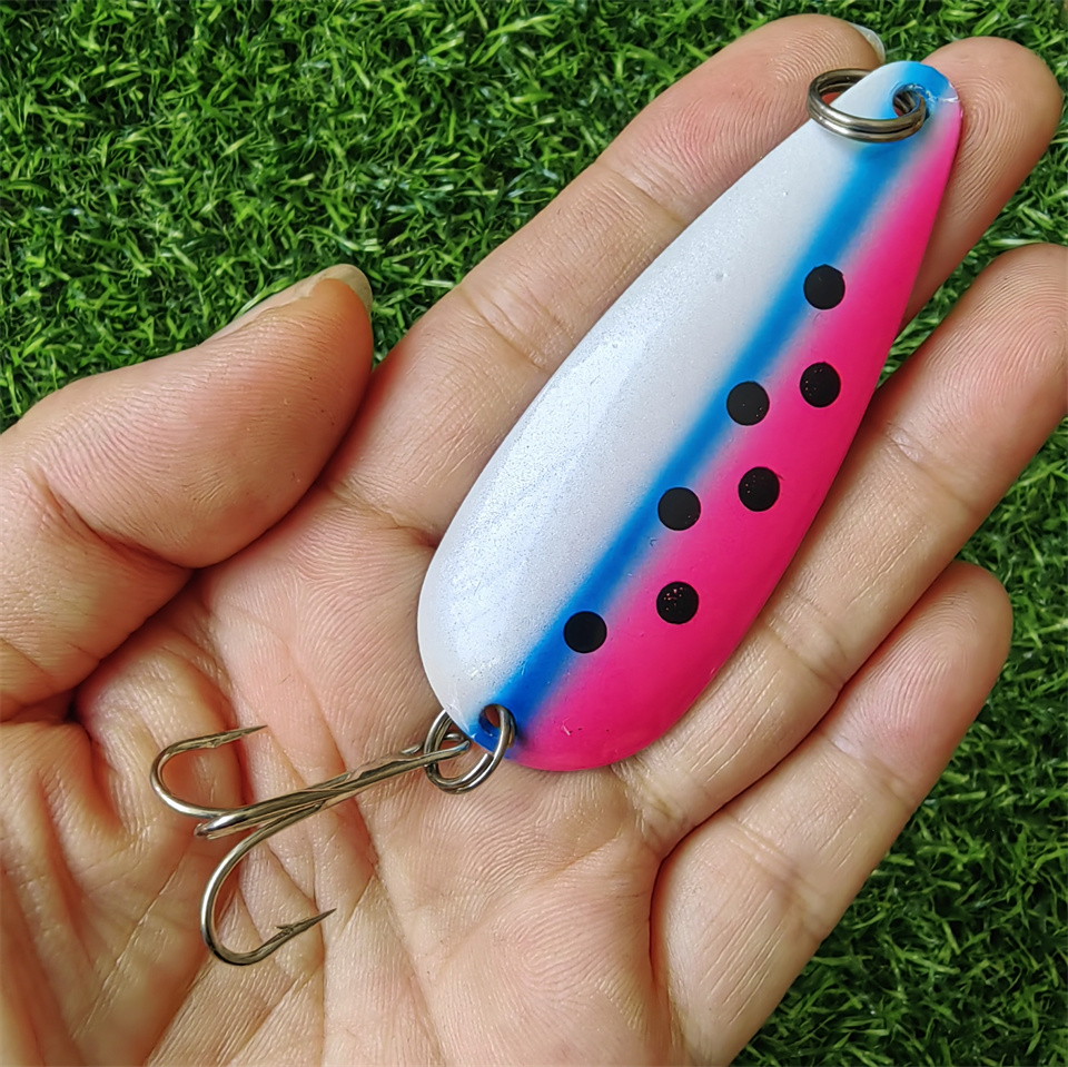 Fishing Hook Treble - 1 pz Spinner Spoon Lure 27G