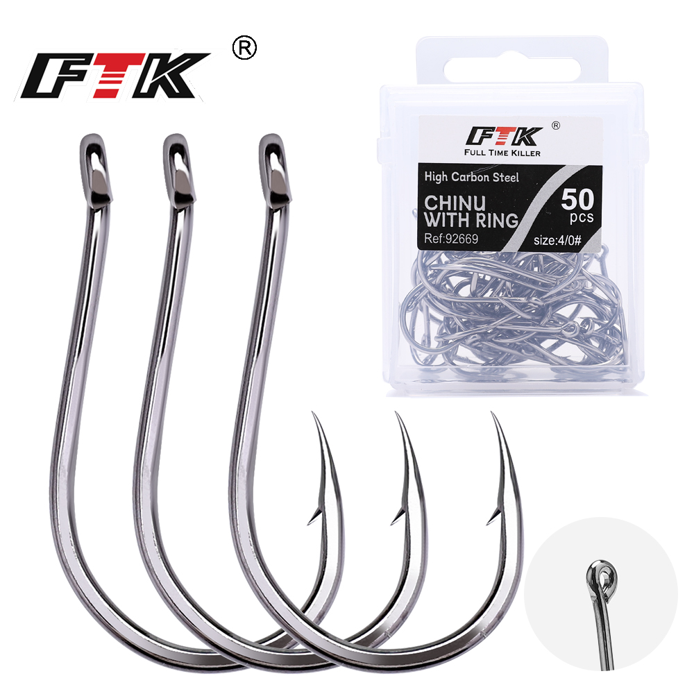 Fishing Hook Barbless - Amo da Pesca FTK CHINU con