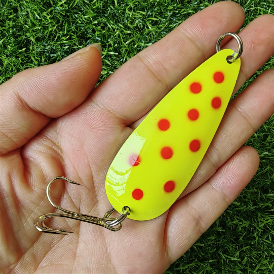 1 pz Spinner Spoon Lure 27G 19 - Fishing Hook Treble recensione e prezzo