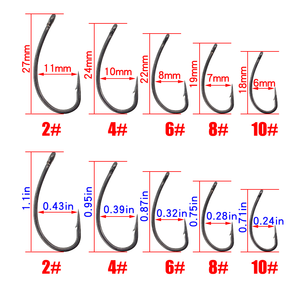 Hirisi 30x Ami da pesca alla c - Fishing Hook Barbless recensione e prezzo