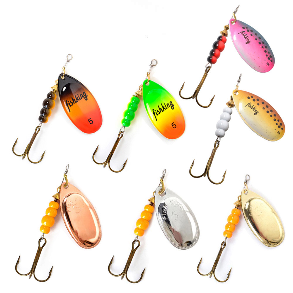 1 pz Spinner Bait 3.9/4.6/7.4/ - Fishing Hook Treble recensione e prezzo