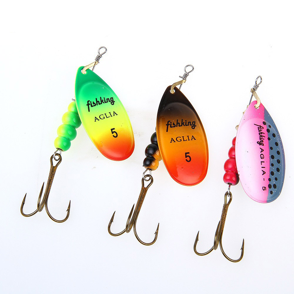 1 pz Spinner Bait 3.9/4.6/7.4/ - Fishing Hook Treble recensione e prezzo