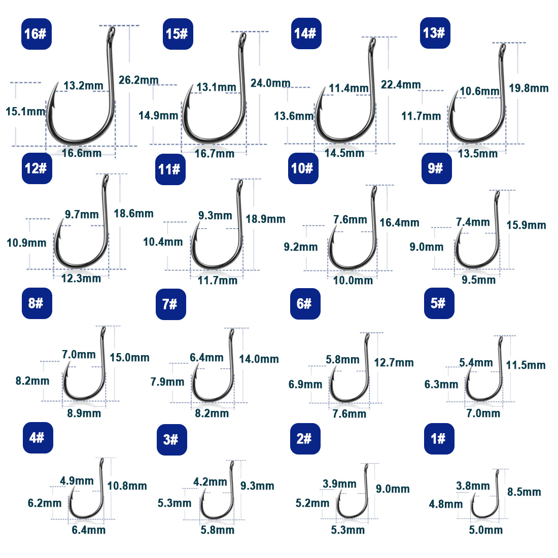 9KM Iseama Ami da pesca 50 ~ 2 - Fishing Hook Circle recensione e prezzo