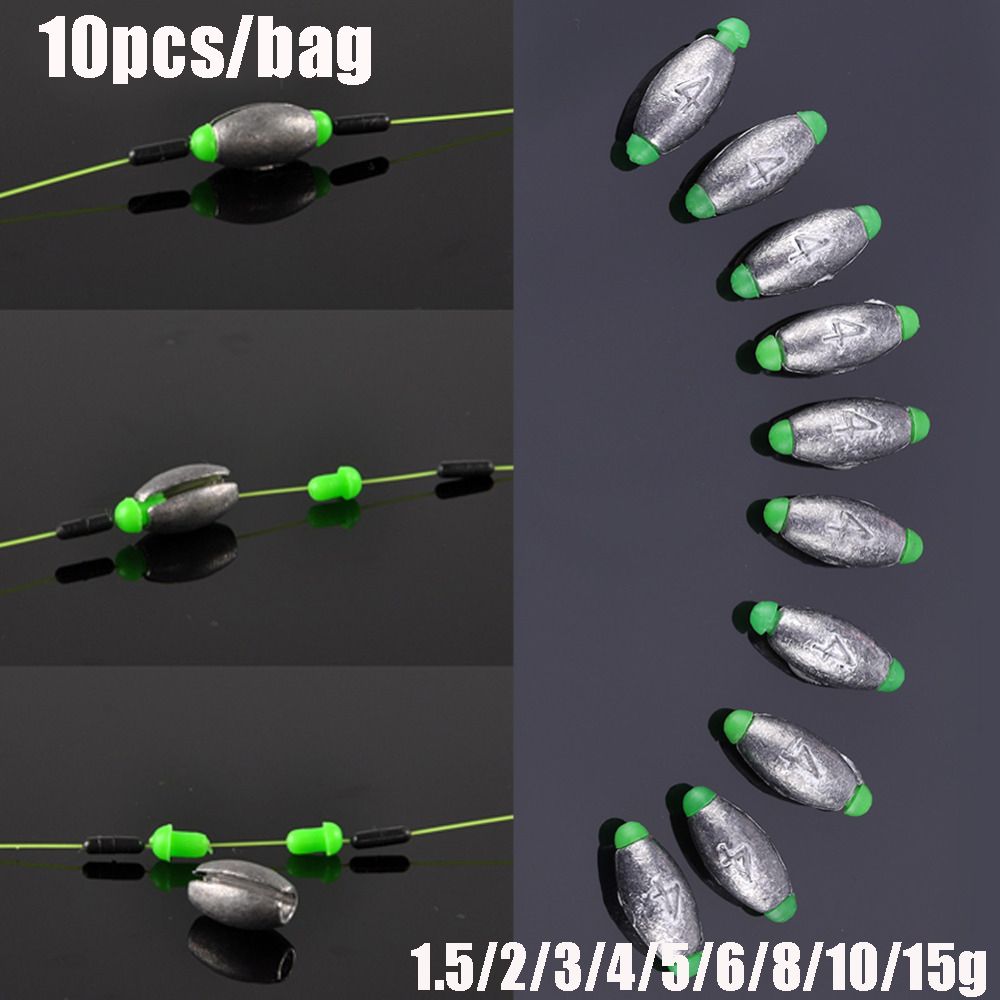 10 pezzi piombo peso piombo pi - Fishing Hook Sharpener recensione e prezzo